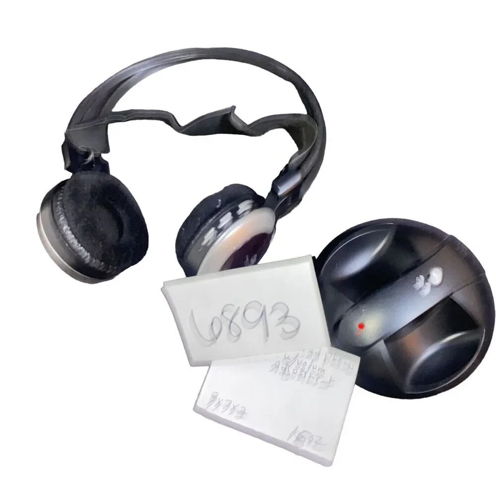 #6893 Radio Headphones Portable with Volume Adjustment